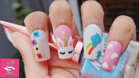 23-ideias-de-unha-decorada-unicornio