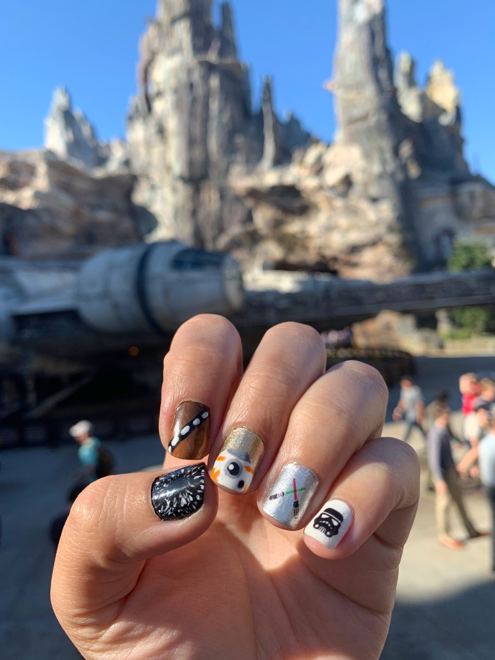Star Wars Decorated Nail