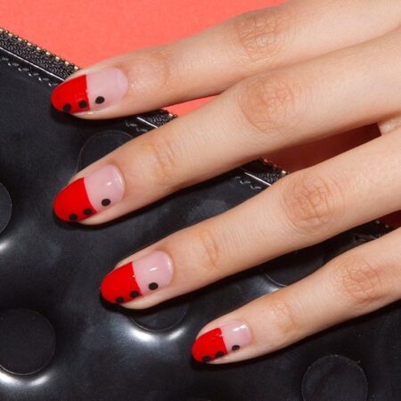 37-ideias-de-unhas-decoradas-preto-e-vermelho