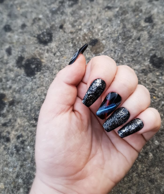 Star Wars Decorated Nail