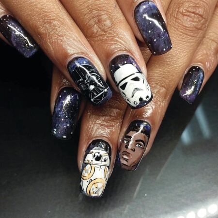 23-ideias-de-unha-decorada-star-wars