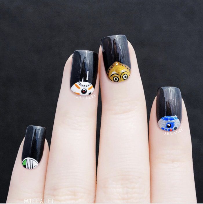 Star Wars Decorated Nail
