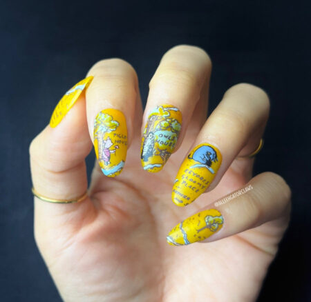26-ideias-de-unha-decorada-ursinho-pooh
