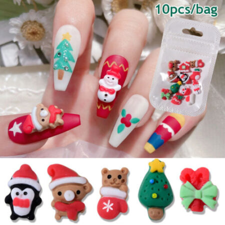 fotos Unha Decorada Papai Noel fotos-unha-decorada-papai-noel