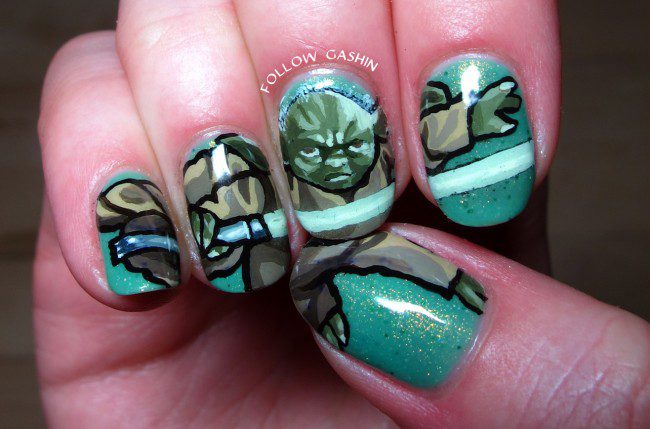 Star Wars Decorated Nail