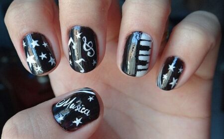 unha-decorada-musica