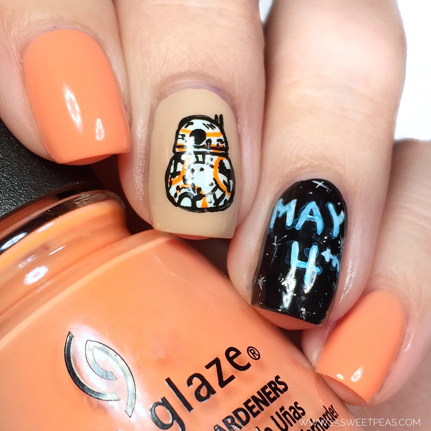 Star Wars Decorated Nail