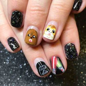 23-ideias-de-unha-decorada-star-wars
