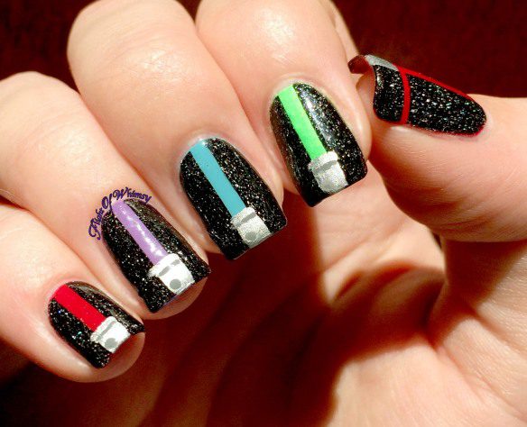 Star Wars Decorated Nail
