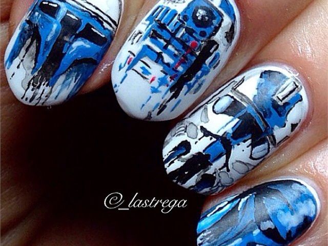 Star Wars Decorated Nail
