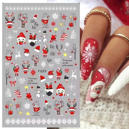 fotos Unha Decorada Papai Noel fotos-unha-decorada-papai-noel