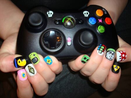 unha-decorada-video-game