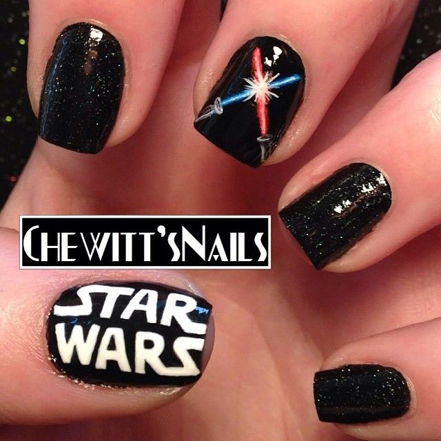 Unha Decorada Star Wars