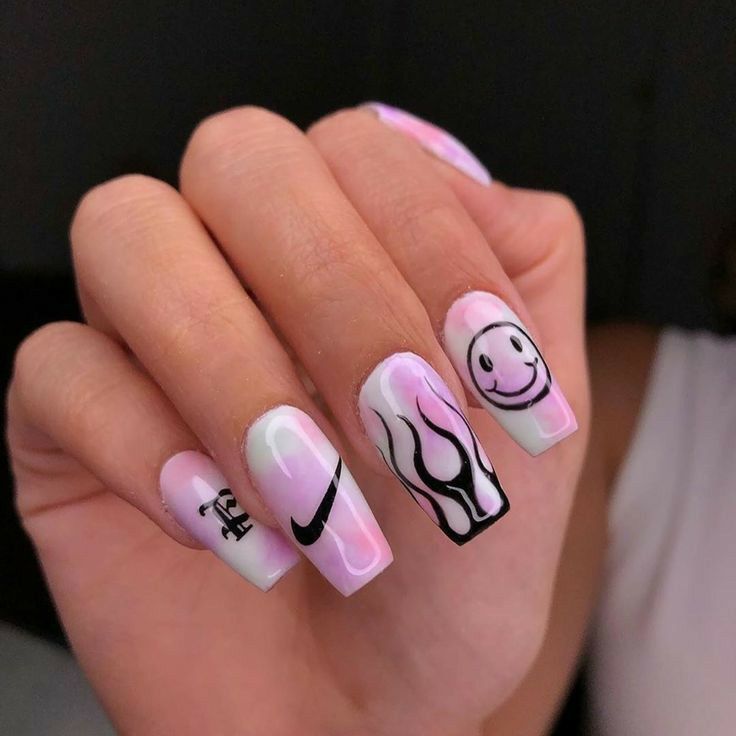 Unha Decorada Nike