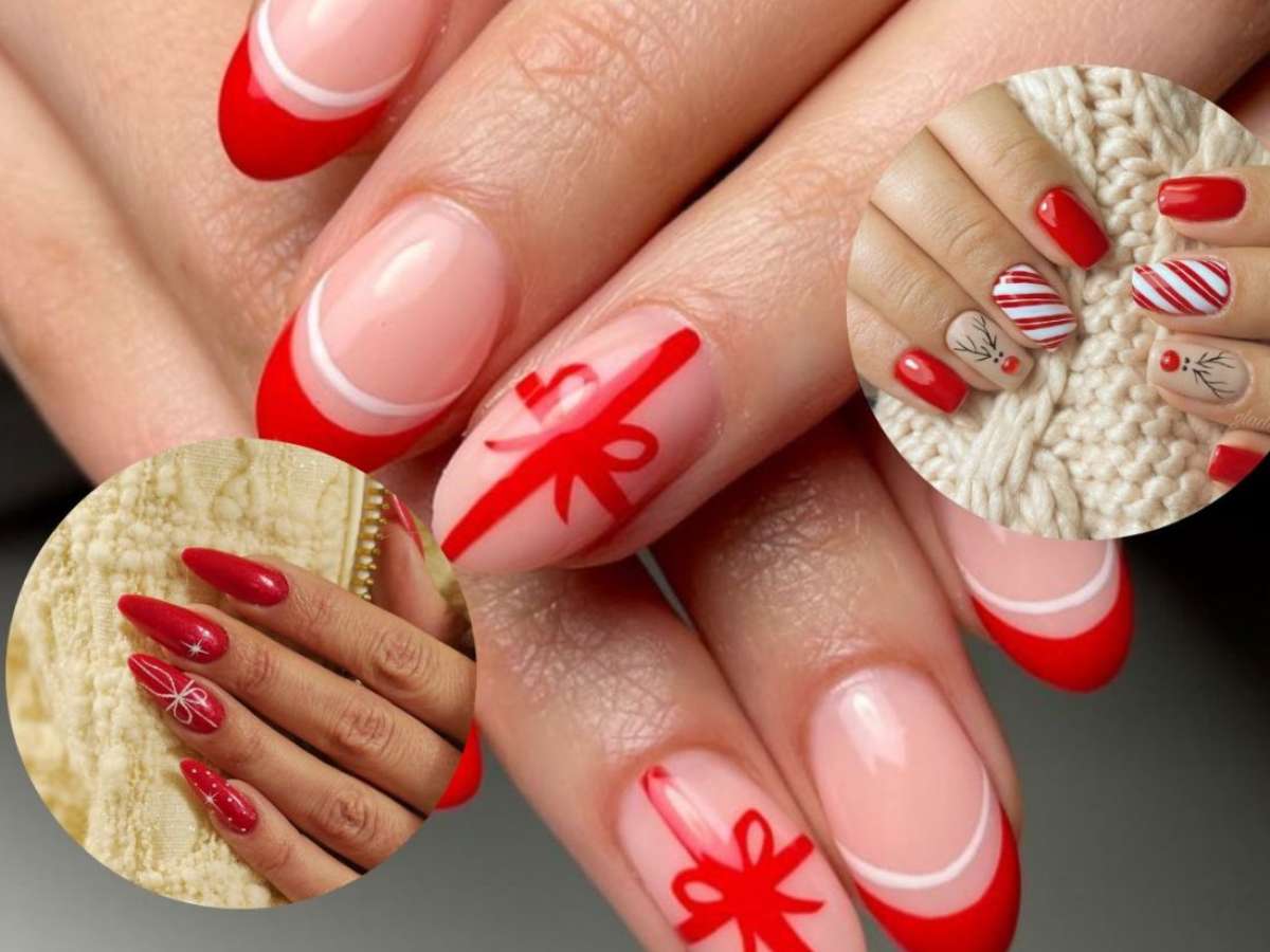 Unhas decoradas para o Natal: reunimos ...
