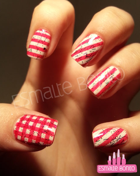 Unhas Listradas! | A Giu aplicou o ...