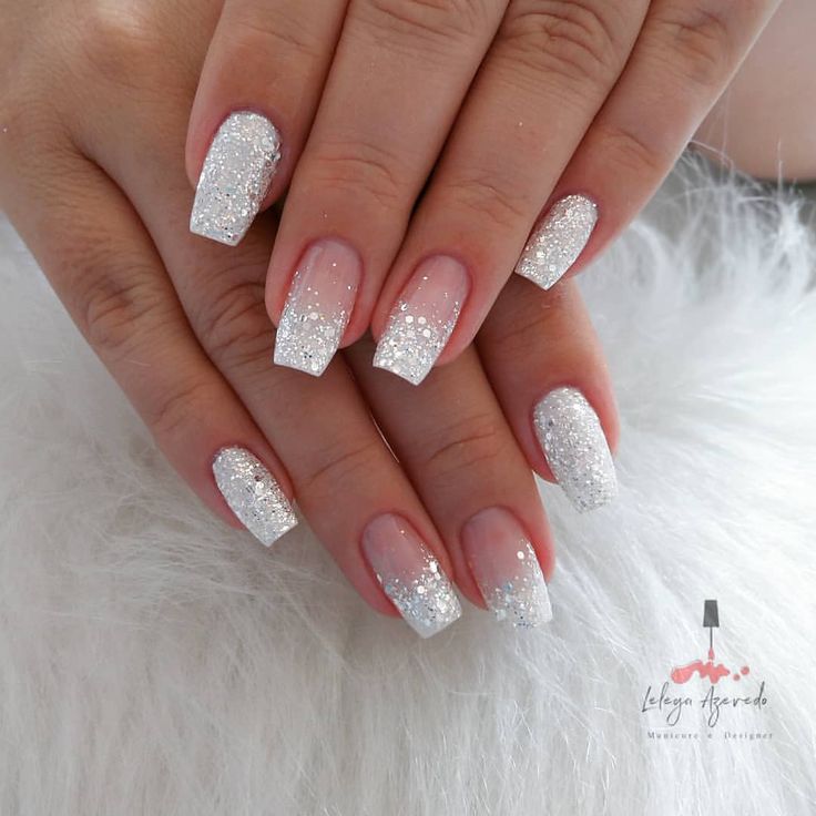 Glitter em pó,branco furta cor ...