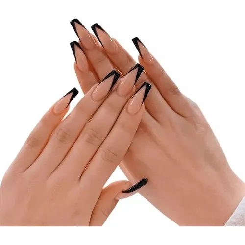 Unhas Postiças Bailarina Longa Decorada ...