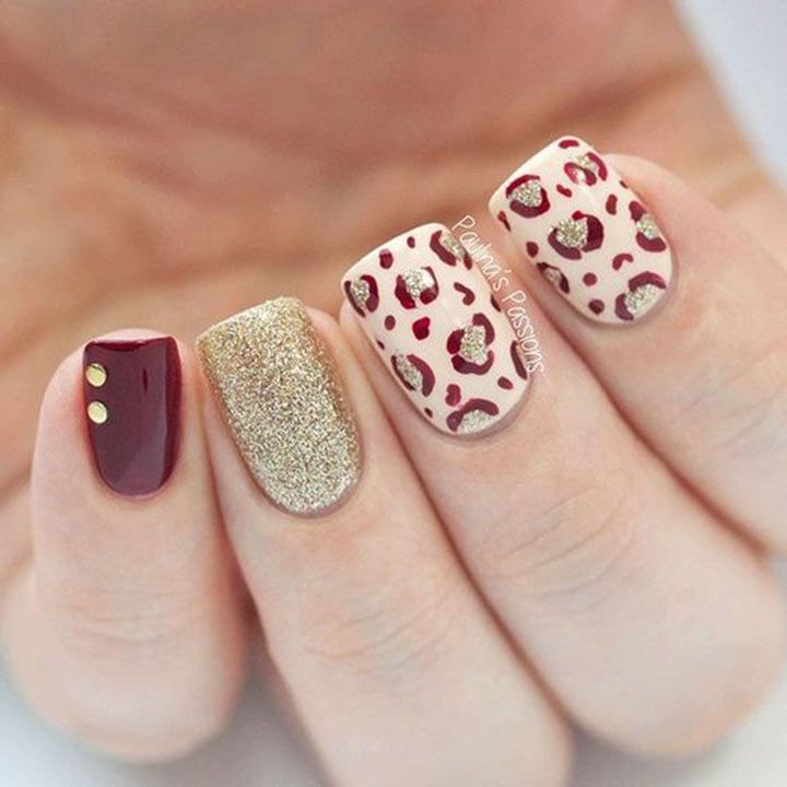 55 Unhas decoradas vermelhas para se ...