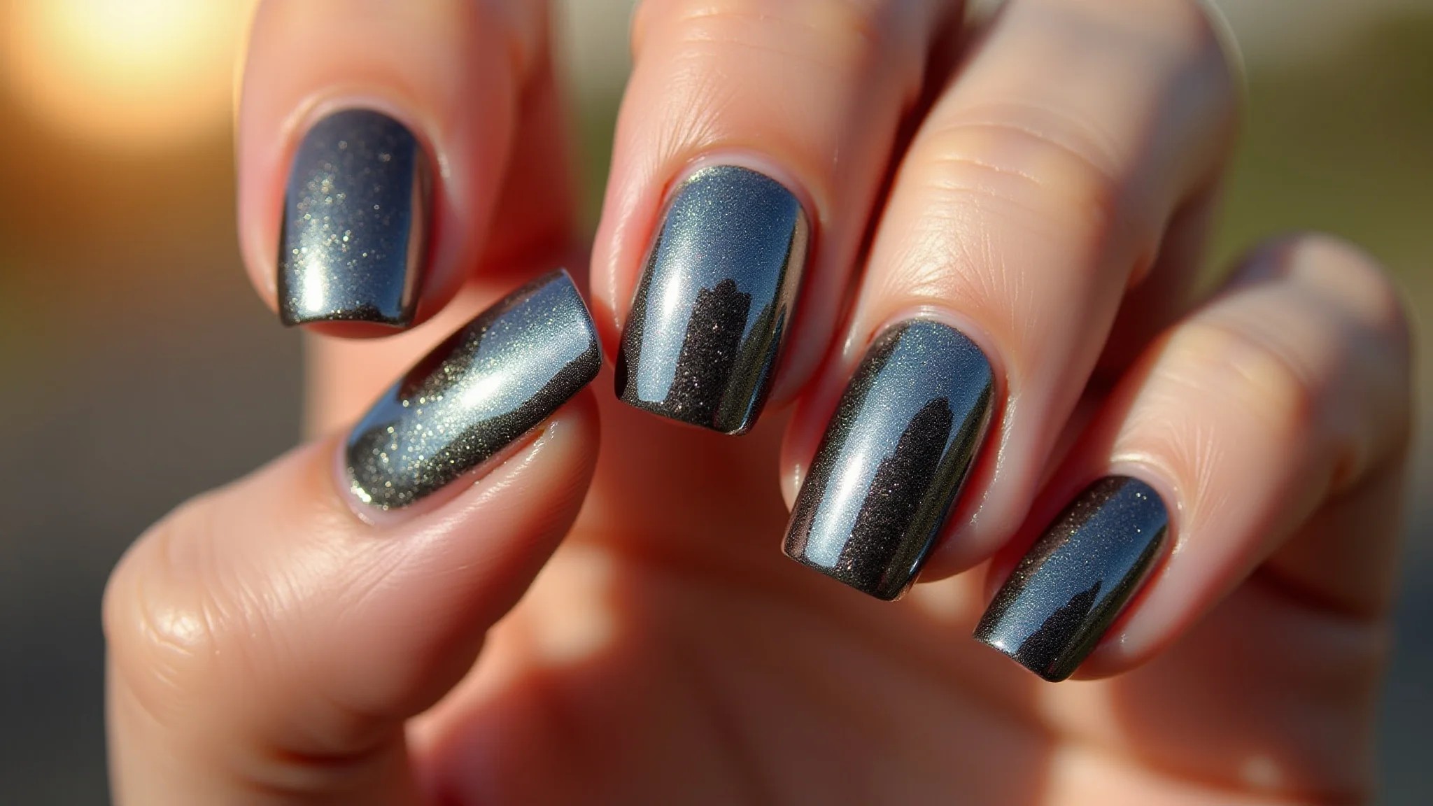Esmalte magnético com efeito olho de gato, mistério e sofisticação para o inverno.