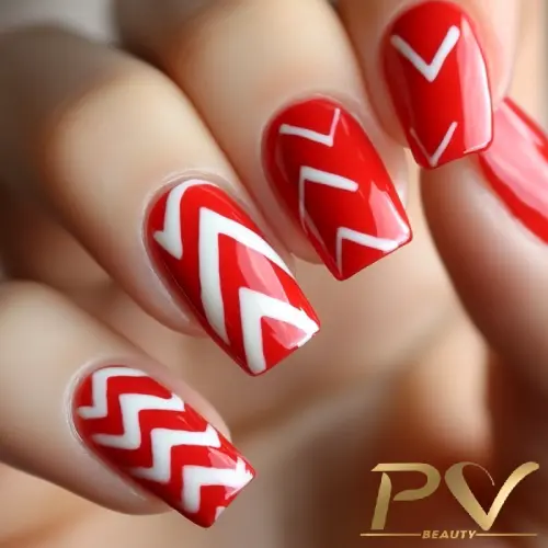 Modelos Decorações em Unhas Vermelhas ...