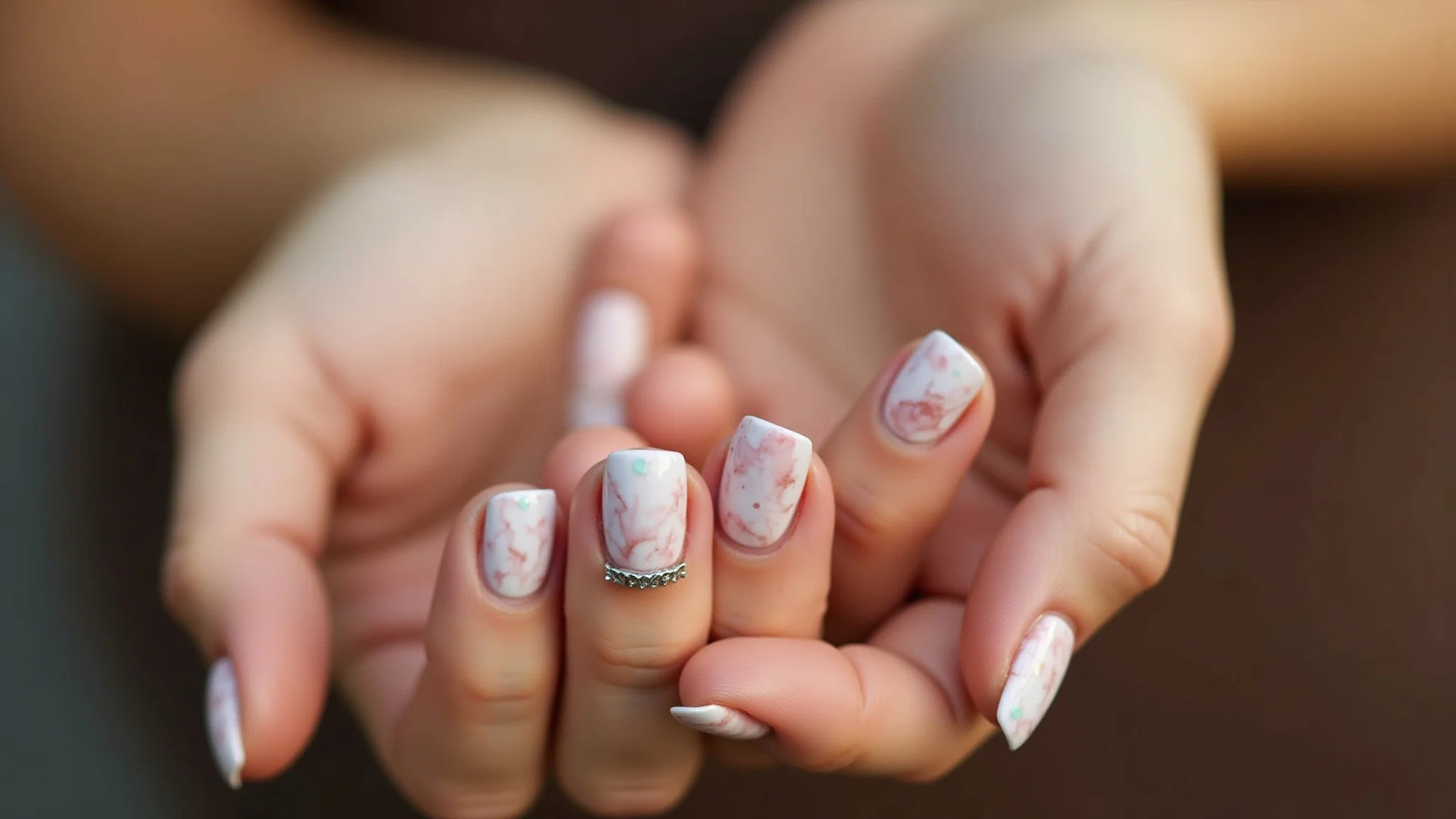 Dicas de expert para unhas marmorizadas impecáveis, segredos e truques.