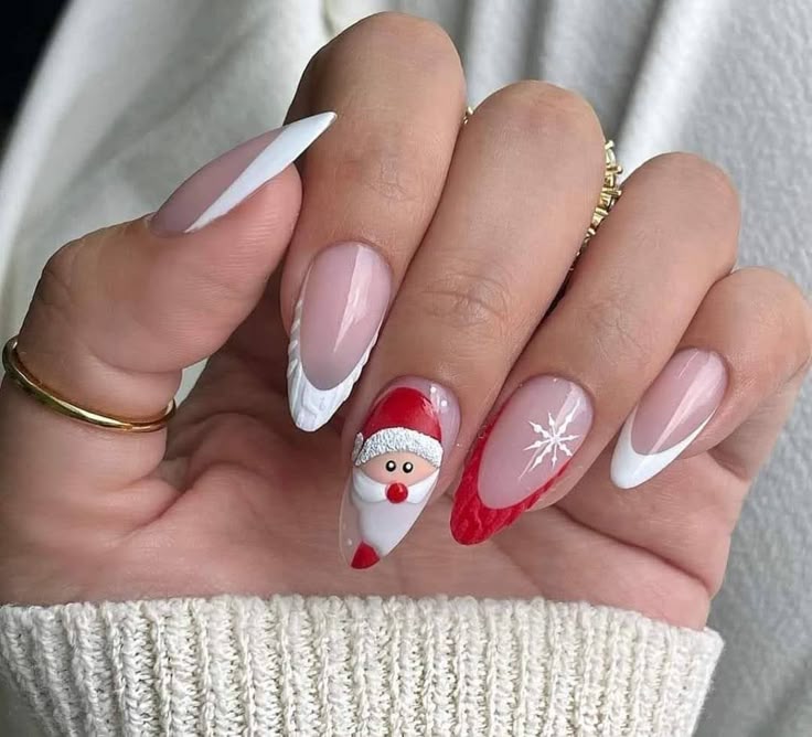900+ melhores ideias de Unhas de Natal