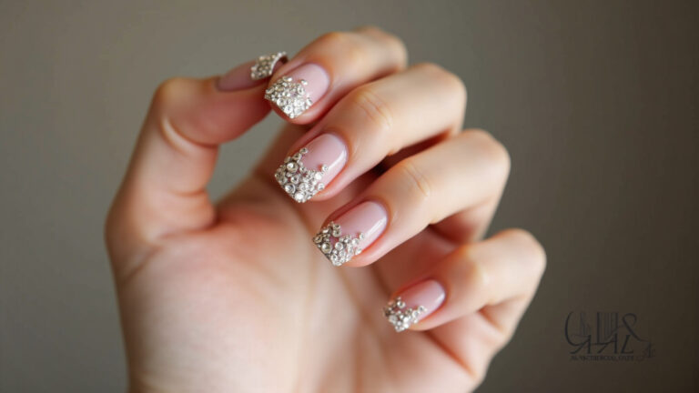 Unhas Decoradas com Joia: 7 Ideias Para Brilhar em Qualquer Ocasião