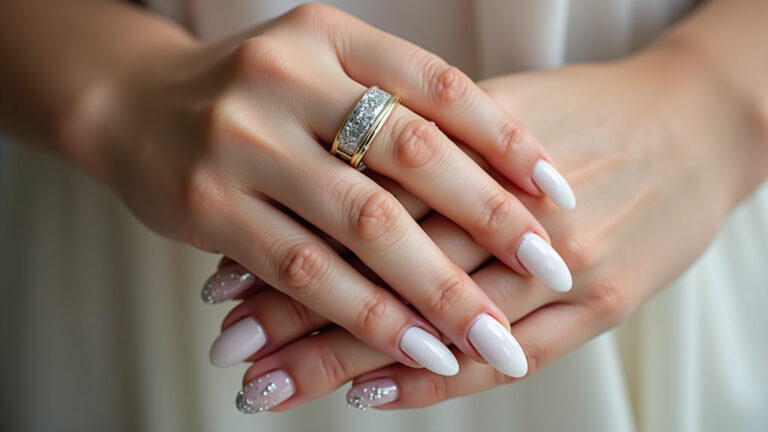 20 Ideias de Unhas Decoradas Branca para Inspirar!