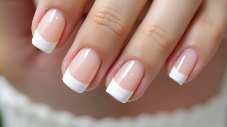 Unha De Fibra De Vidro Decorada Francesinha