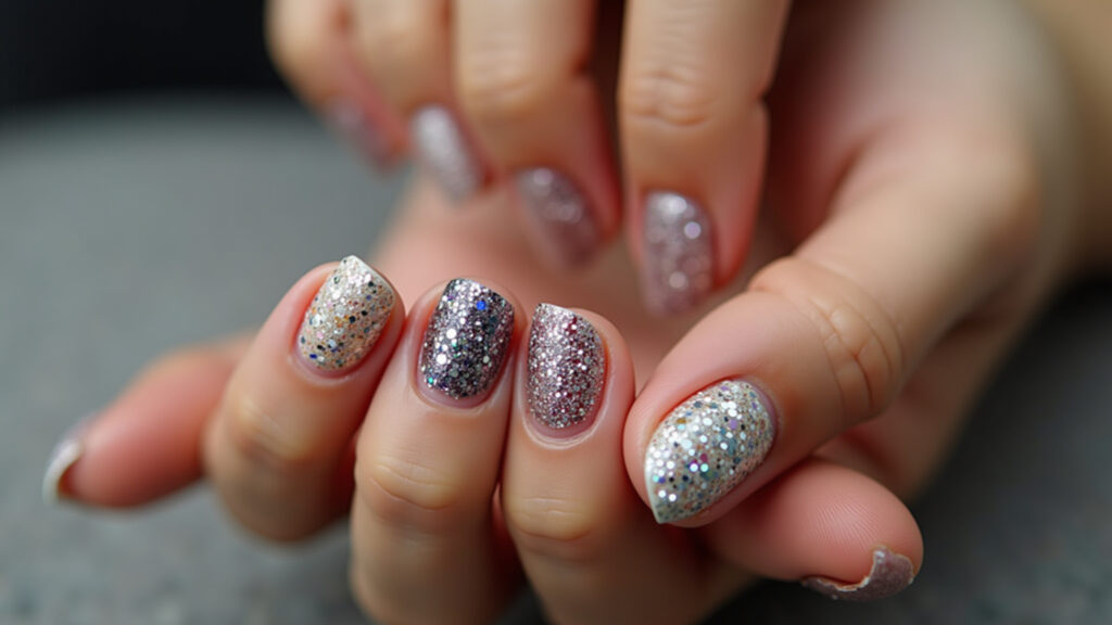 Mix de texturas para unhas modernas e ousadas no Carnaval.