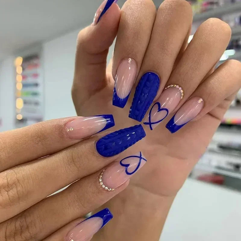 Unha Ano Novo Azul em Oferta | Shopee 2025