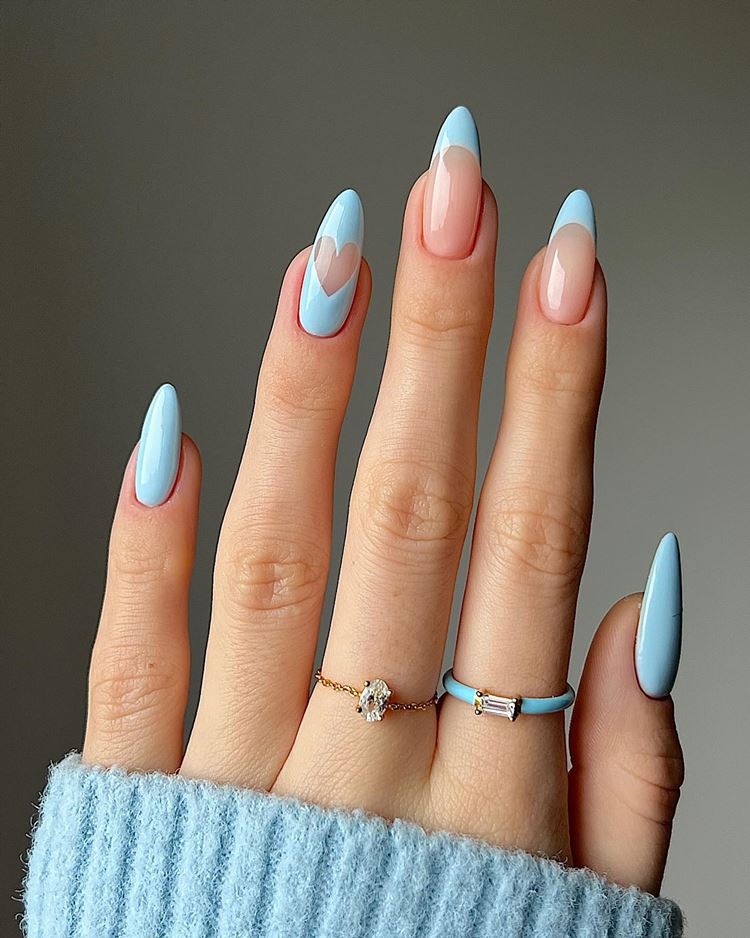Unhas decoradas azuis: tendências, como ...
