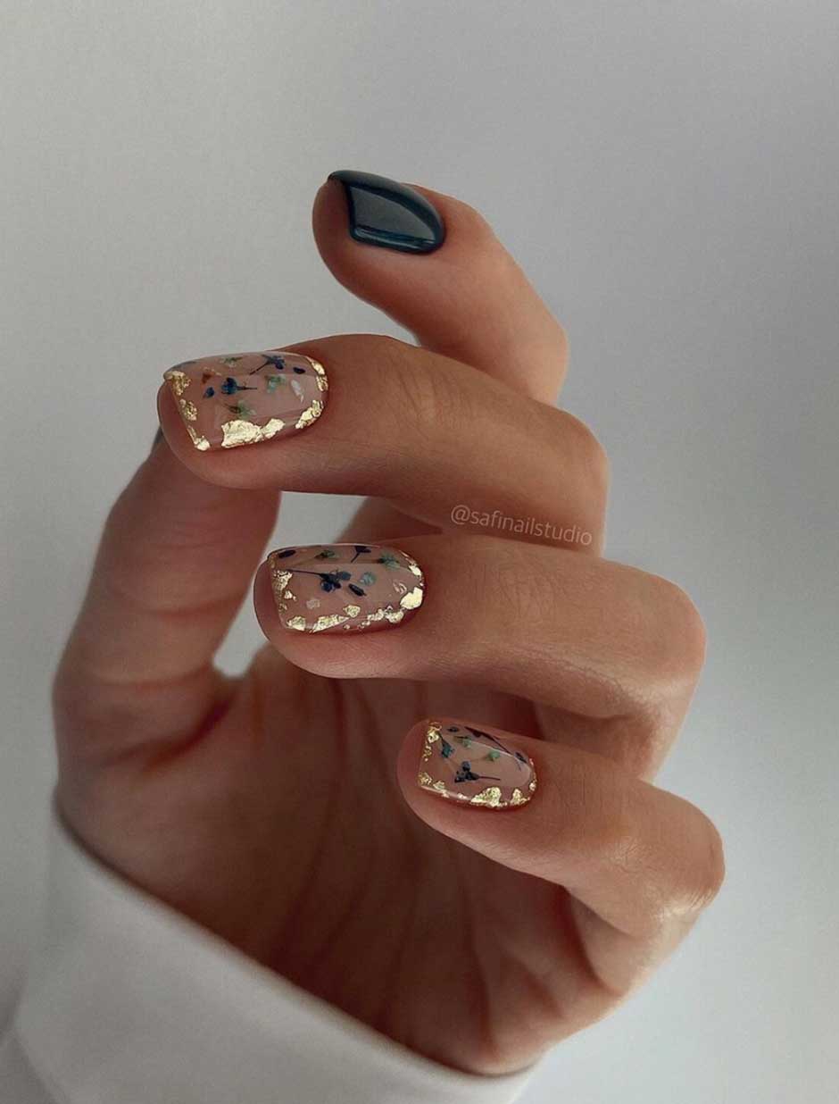 20+ Unhas curtinhas decoradas Simples e ...