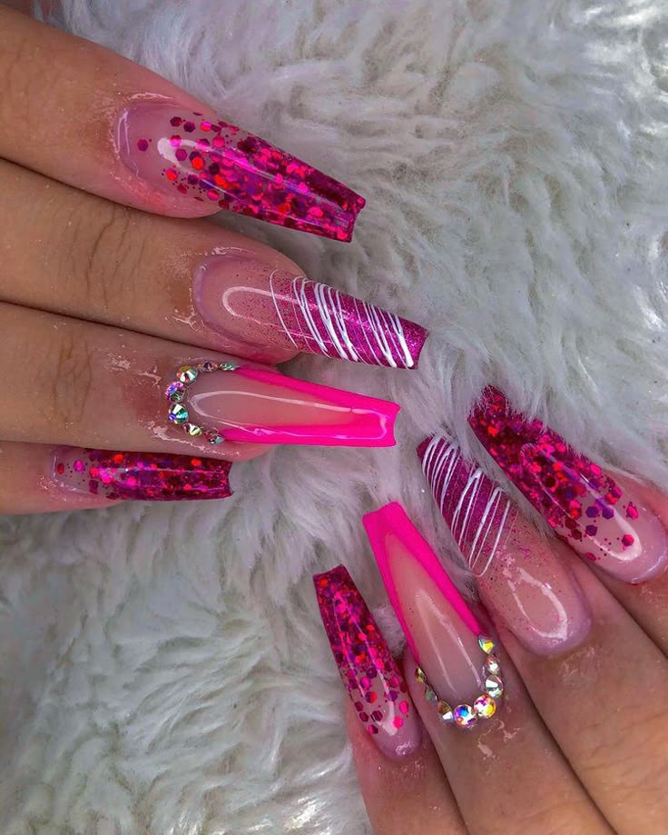 unhasrosas #nailsrosa #unhasdecoradas ...