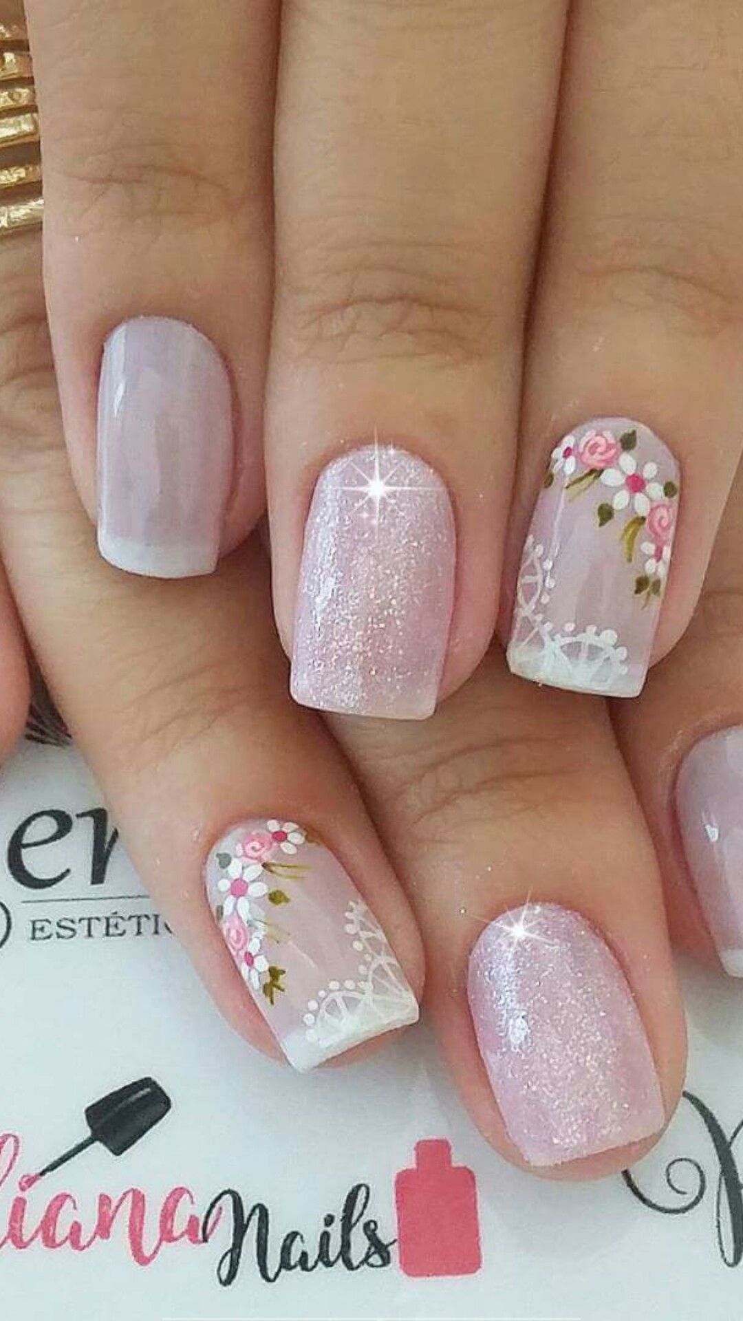 Unhas rosa decoradas | unhas ...