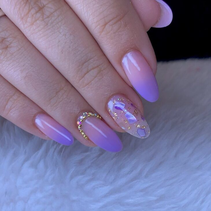 Unhas almond decoradas: 40 nails arts e ...