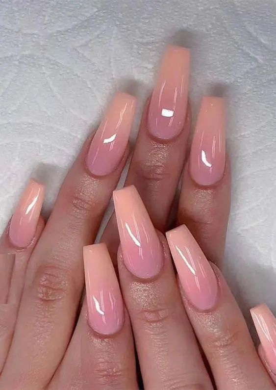 35+ Stunning Pink Ombre Nails To Try ...