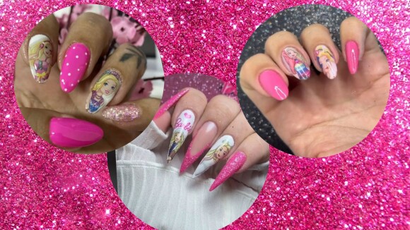 Foto: Essas unhas decoradas da Barbie ...