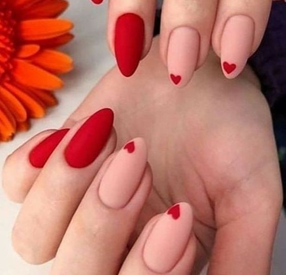 Unhas para Noivas - Coração