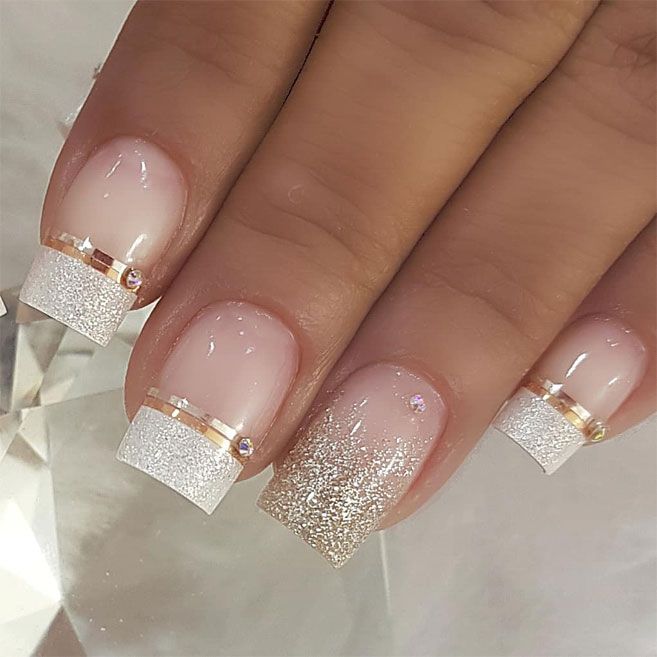 Unhas de noivas: lindas e delicadas ...