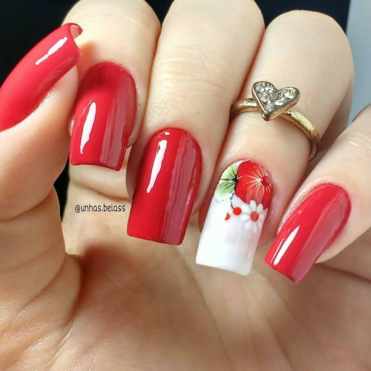 21 Modelos de Unhas com Flores