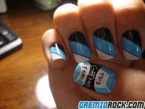 grêmio | Unhas decoradas, Unhas, Unha