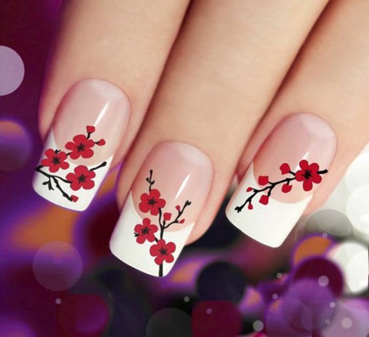 55 Unhas decoradas vermelhas para se ...