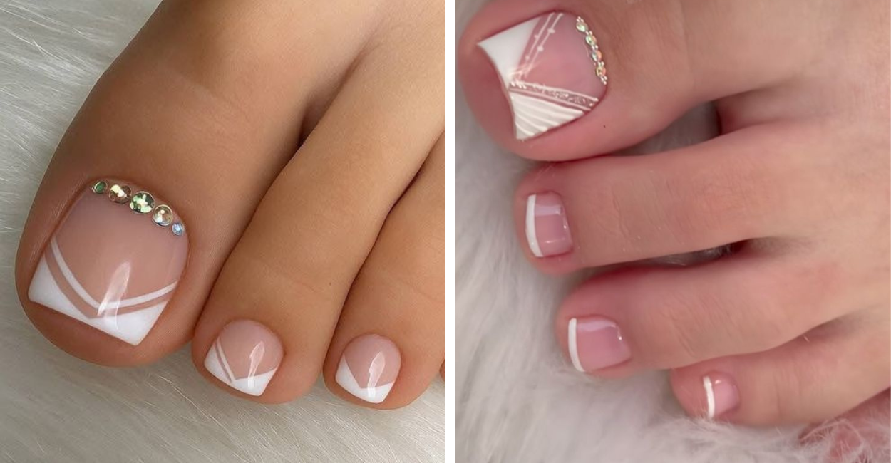 Unhas dos pés decoradas: ideias ...