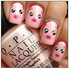 unhas tema animais ...