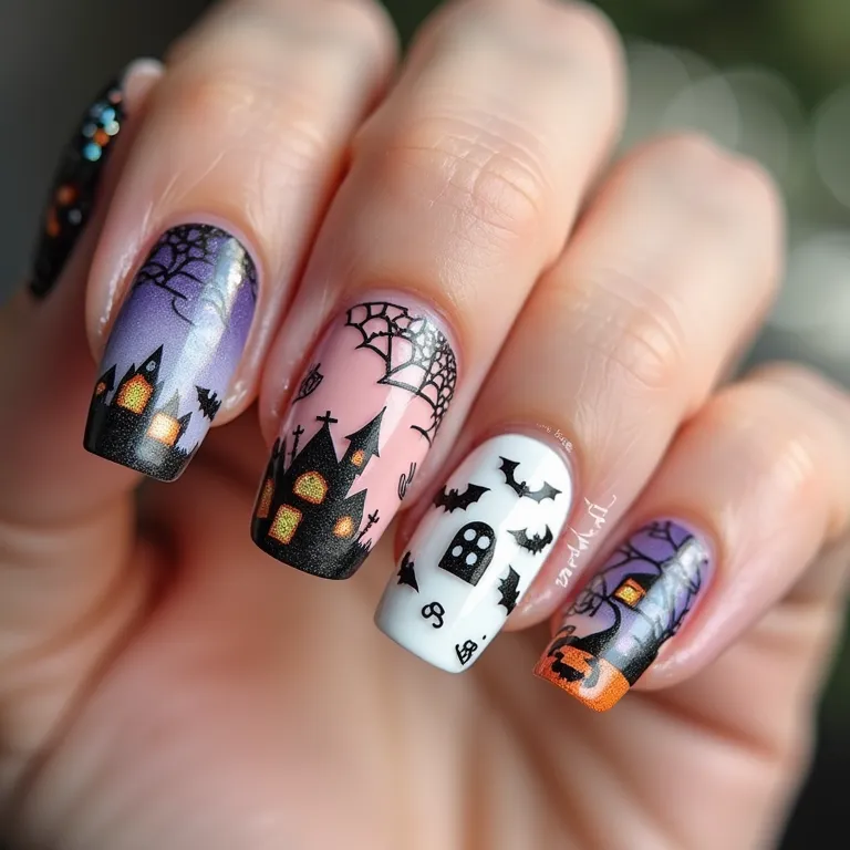 Adesivos de unha Fingrs, praticidade e variedade para o Halloween.