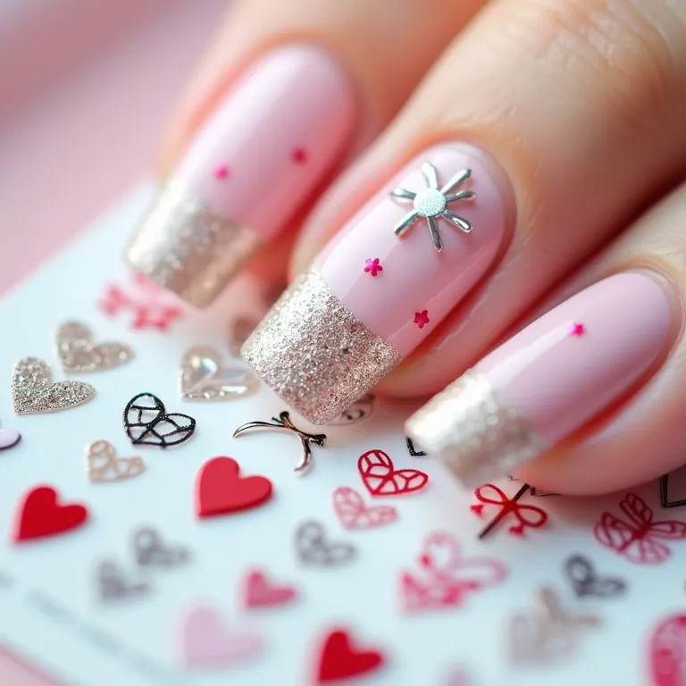 Adesivos de unha MagicNail com designs estilosos.