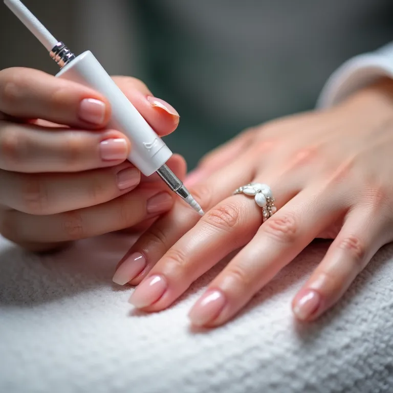 Aplicação de Gel Base Harmony Gelish Foundation.