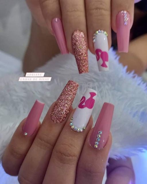 unha, unhas enfeitadas, unhas decoradas ...